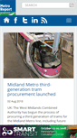 Mobile Screenshot of metro-report.com